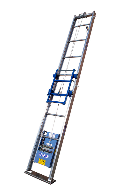 ESDA-Baulift EXGF 250, Standardlänge 11 m Seriennummer:
